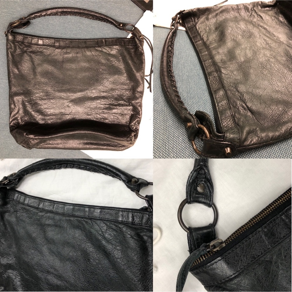 GUC 2009 Balenciaga Black Lambskin Day Bag - Picture 3 of 8